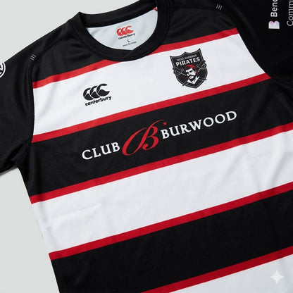Retro Canterbury Hoop Mens Jersey